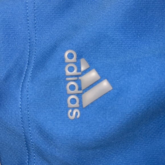 ADIDAS 2XL BLUE GOLF SHIRT - Picture 3 of 5